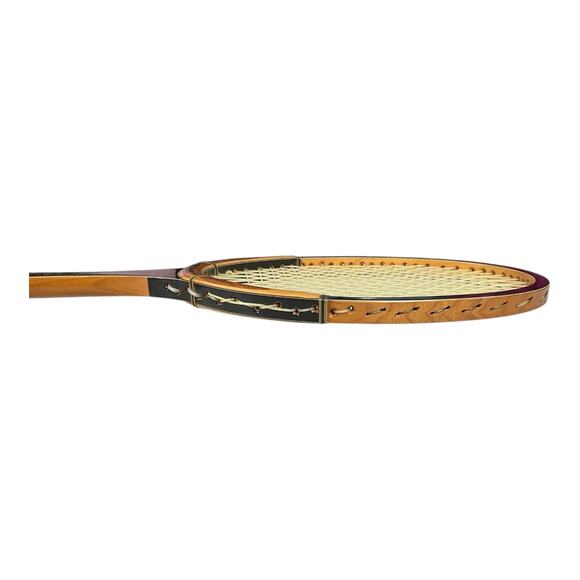 Vintage Wilson Advantage Wooden Tennis Racquet Original Cover 1970s Collectible - Picture 8 of 13